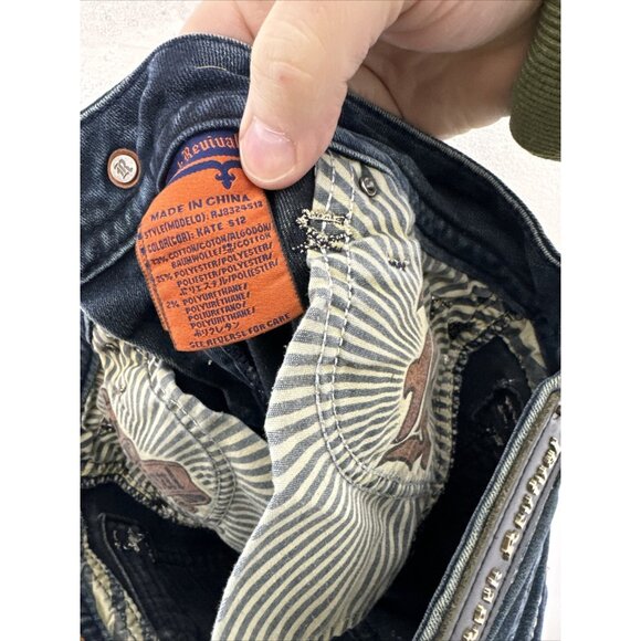 Rock Revival Kate Skinny Woman 28X30  Western Thick Stitch Flap Dark Stretch - Picture 7 of 7